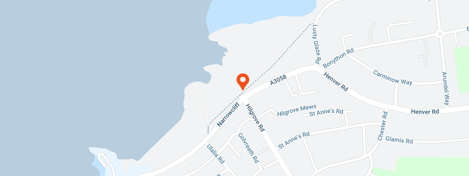 Location of Newquay fun park